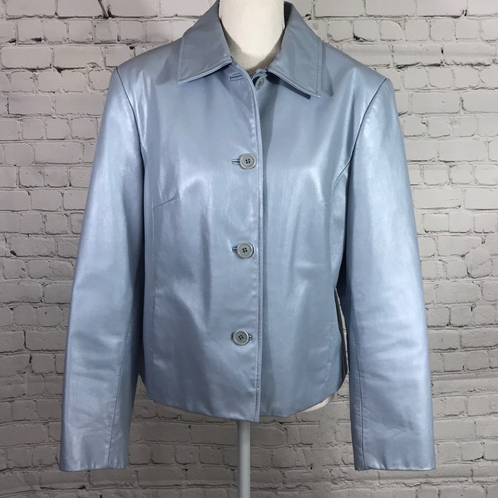 Lord & Taylor Light Blue Jacket